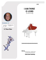 I Am Thine O Lord TTBB choral sheet music cover